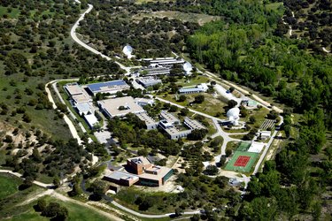 Main buildings at ESAC, 2014