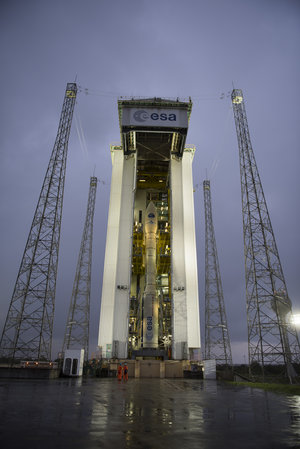 Vega VV04 ready for liftoff