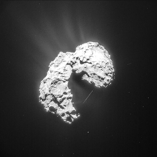 Comet on 27 February 2015 – NavCam