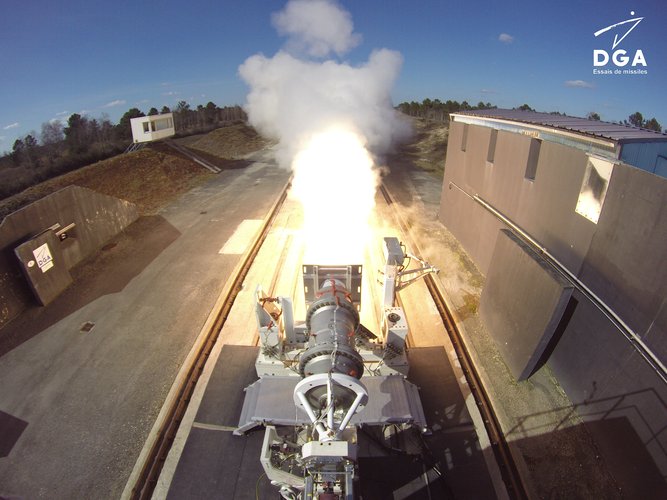 First firing test of POD-Y