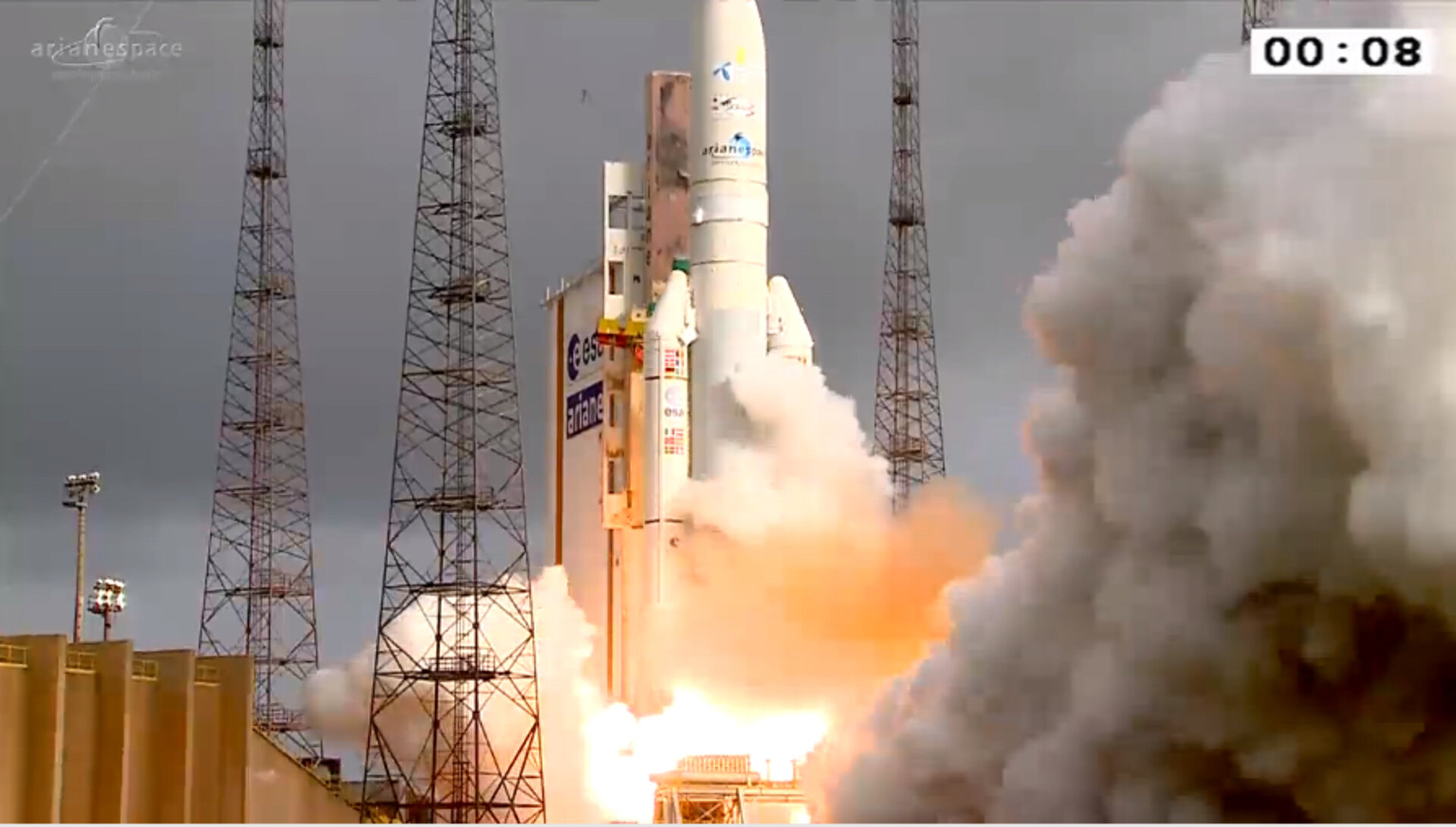 Start Ariane 5 k letu VA222