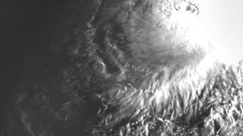 Space in Images - 2015 - 04 - Proba-2 view of Typhoon Maysak