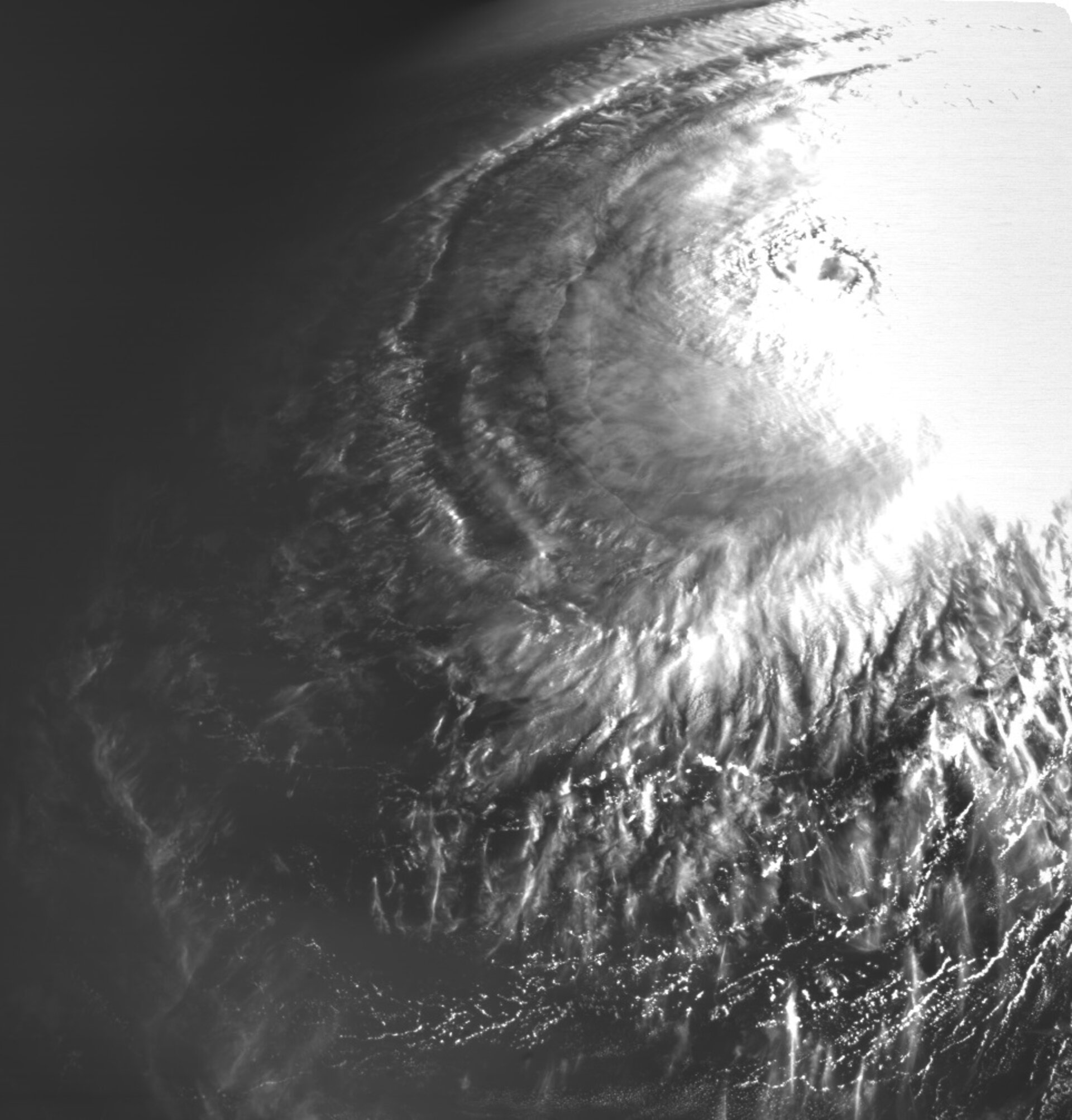 Tajfun Maysak viděný kamerou družice Proba-2
