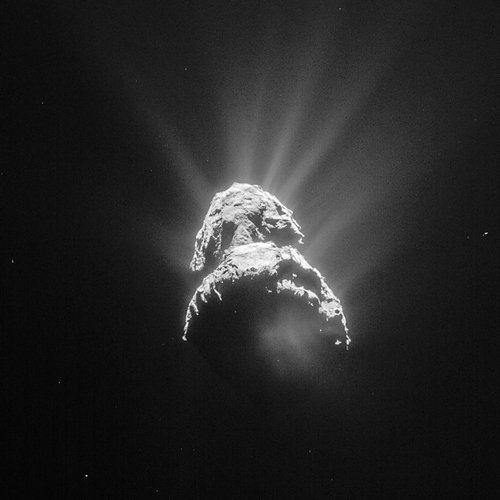 Comet on 28 April 2015 – NavCam 
