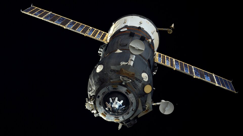 Progress supply spacecraft