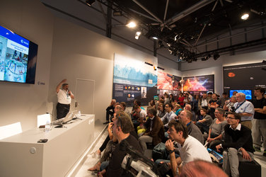 ATV programme presented at the ESA Pavilion