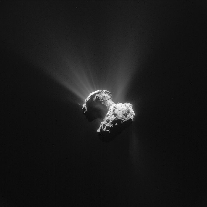 La comète Tchouri