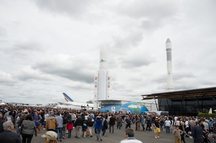 ESA Pavilion, at the 2015 Paris Air and Space Show