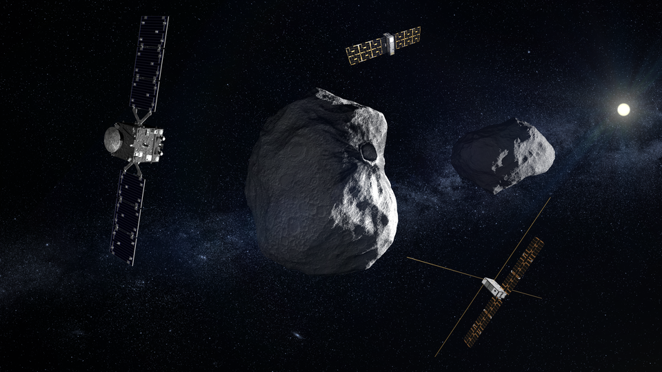 The Hera spacecraft will visit a binary asteroid system.