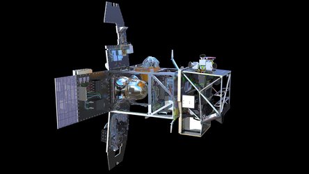 Inside view of Sentinel-2