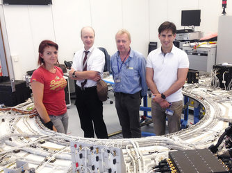 Gaia avionics model settles into new home at ESOC