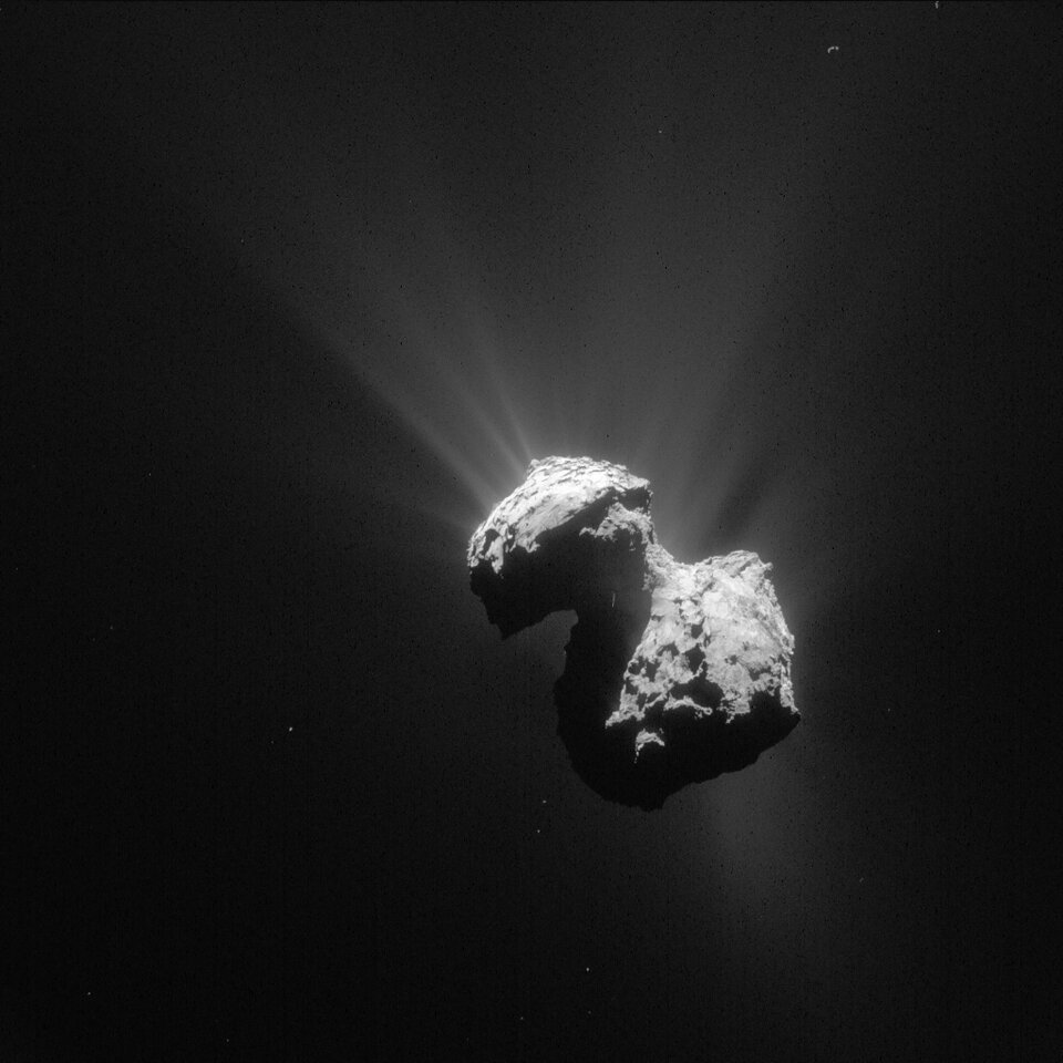 Der Komet aus der Sicht von Rosetta