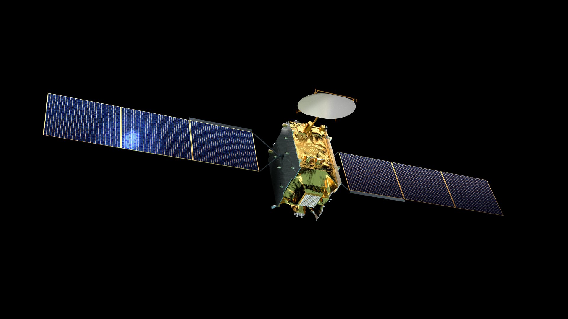 Satelit yang ditentukan perangkat lunak Eropa memulai layanan