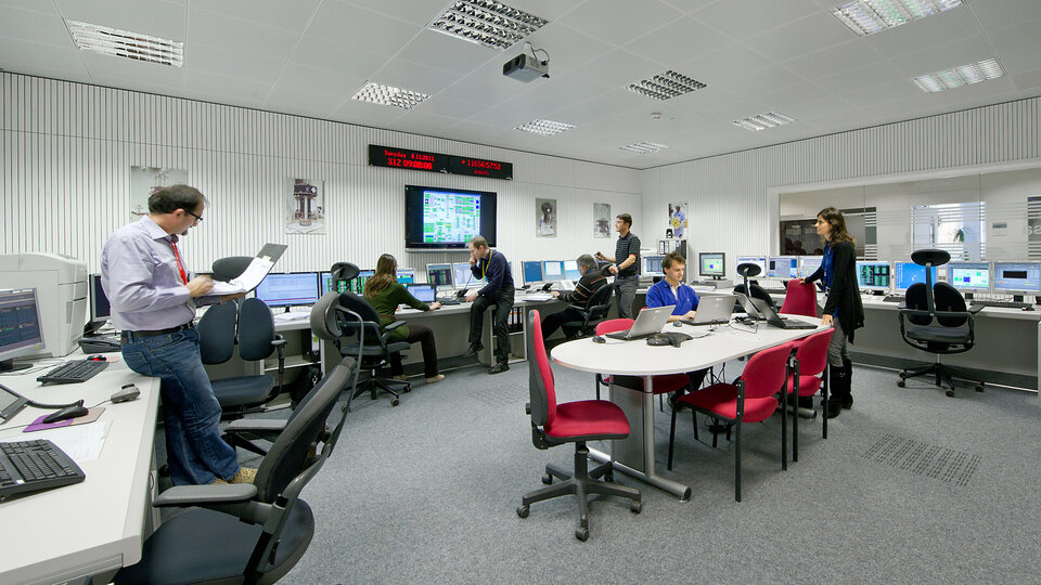 LISA Pathfinder control room at ESOC