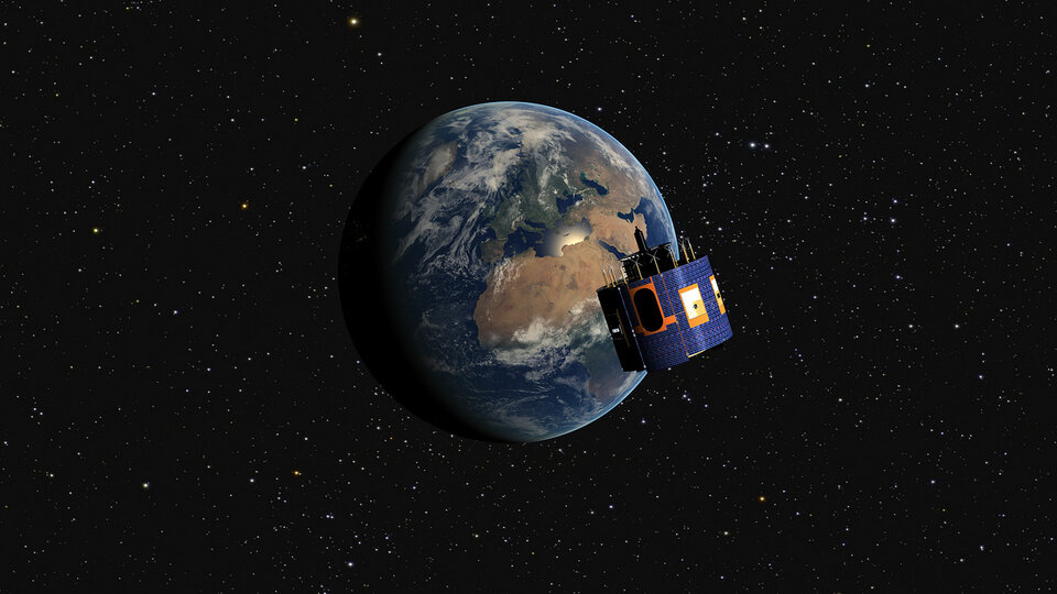 MSG-4 in orbit