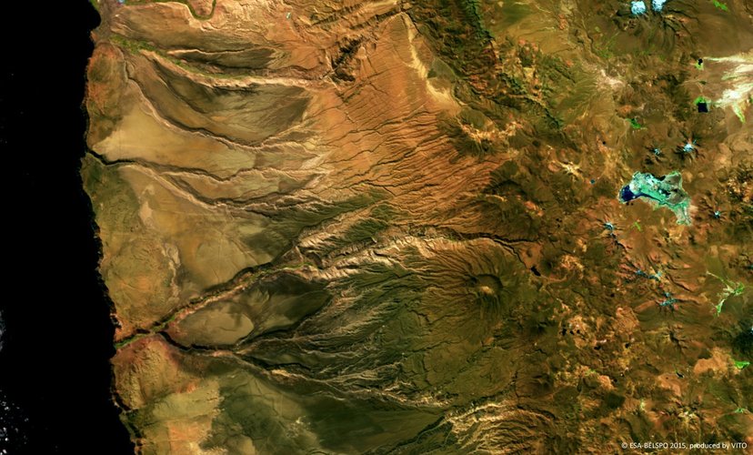 Proba-V views Atacama Desert