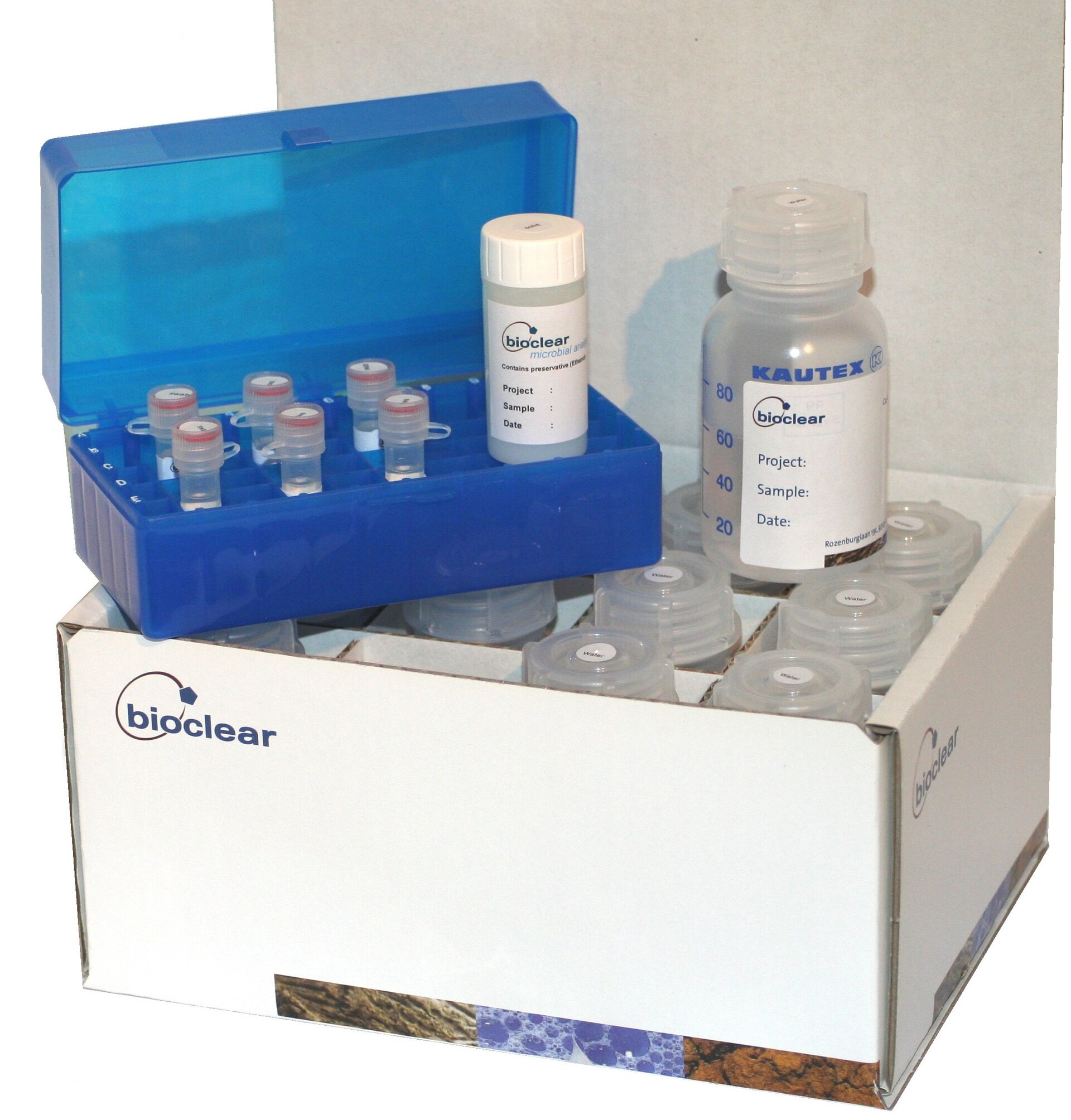 Microbial analysis test kit