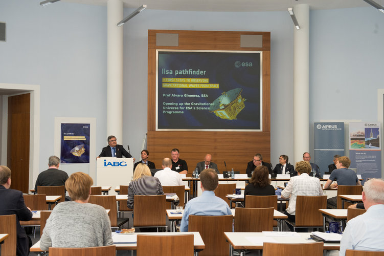 Alvaro Giménez at IABG’s space test centre