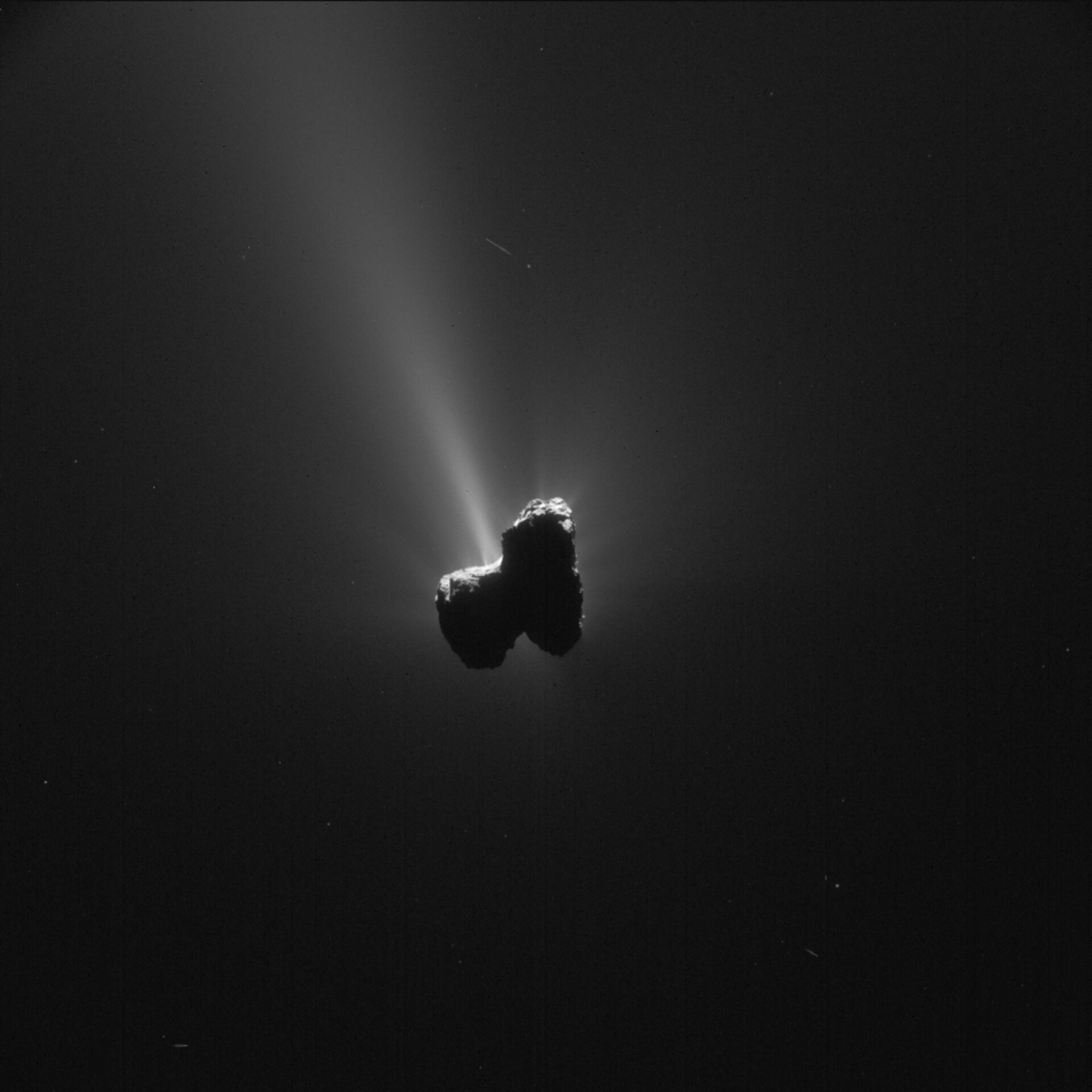 Comet on 11 September 2015 – NavCam 