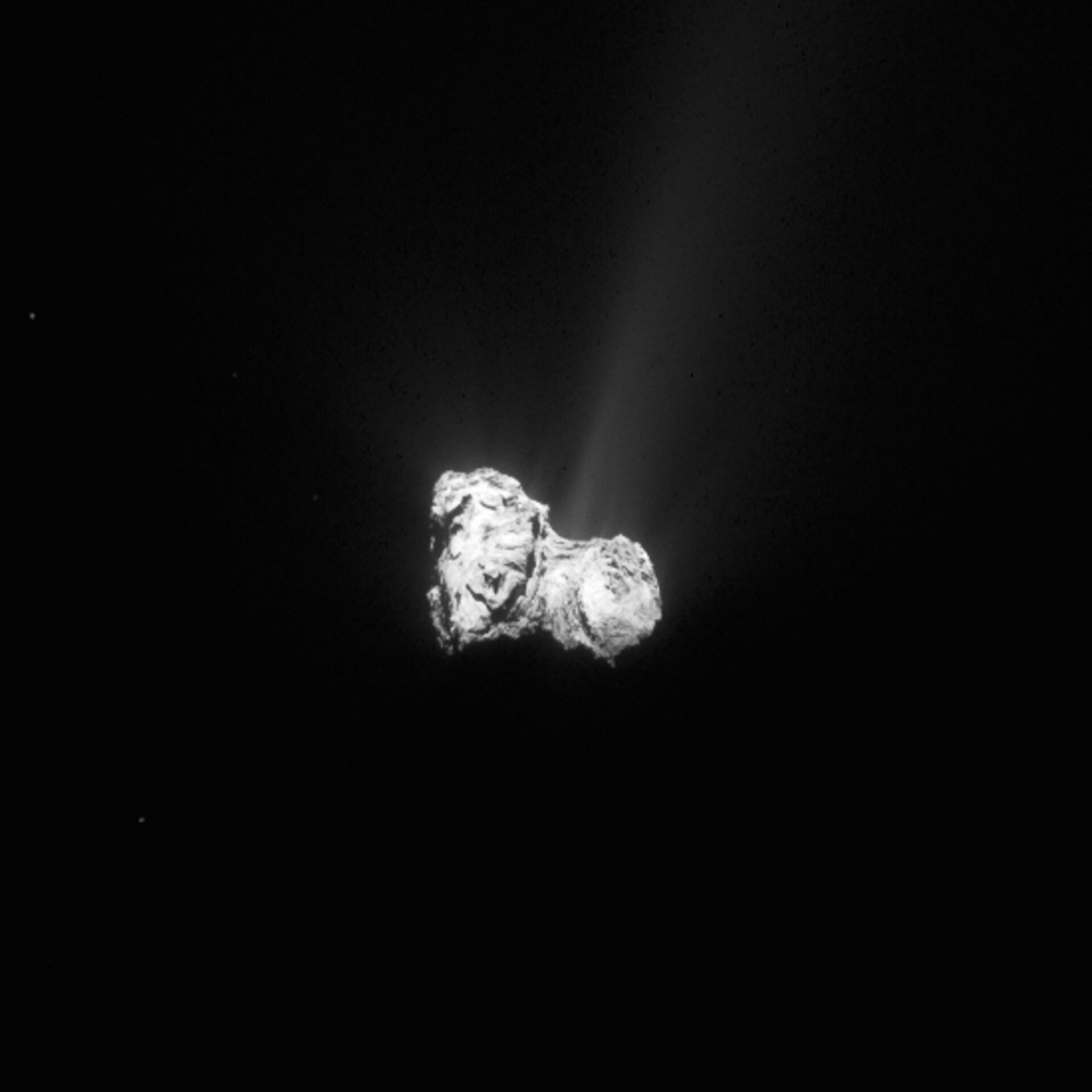 Comet on 30 August 2015 – NavCam 