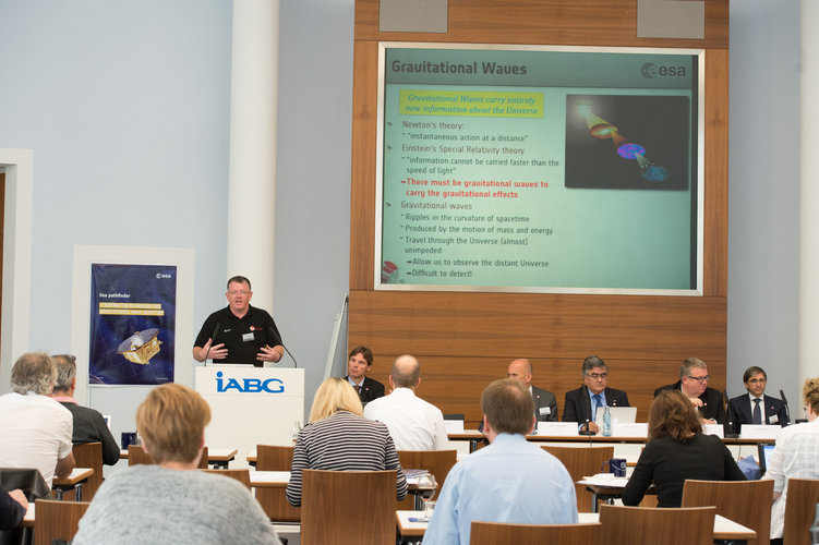 Presentation at IABG’s space test centre