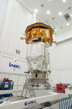 LISA Pathfinder launch composite at IABG’s space test centre