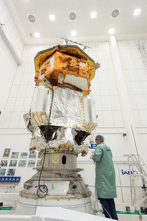 LISA Pathfinder launch composite at IABG’s space test centre