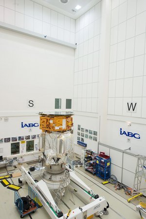 LISA Pathfinder launch composite at IABG’s space test centre