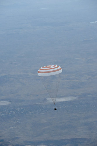 ESA astronaut Andreas Mogensen back on Earth