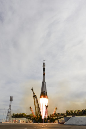 Soyuz TMA-18M liftoff
