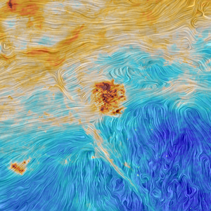 The Magellanic Clouds and an interstellar filament