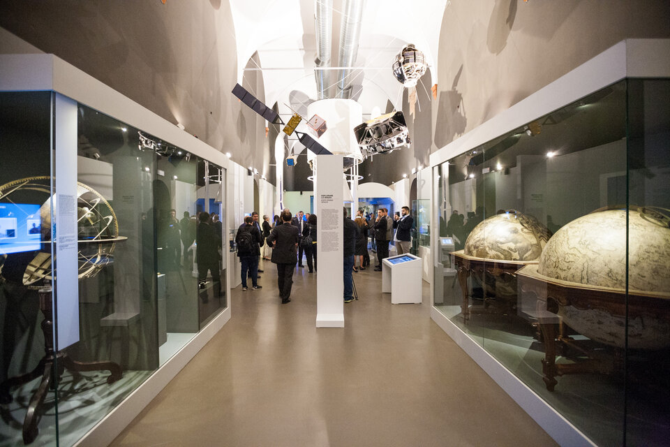 Space area in Leonardo da Vinci museum