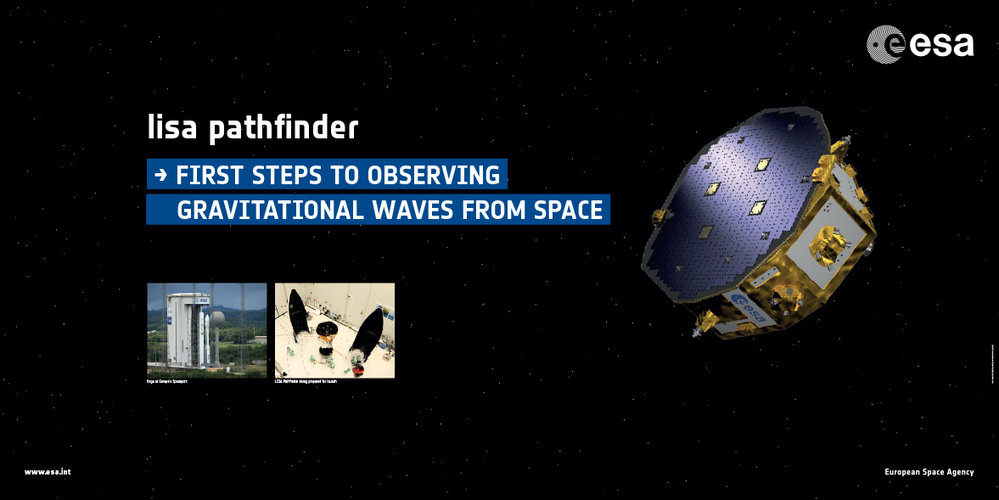 First steps to observing gravitational waves from space