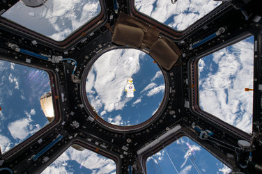 iriss Lego astronaut in space