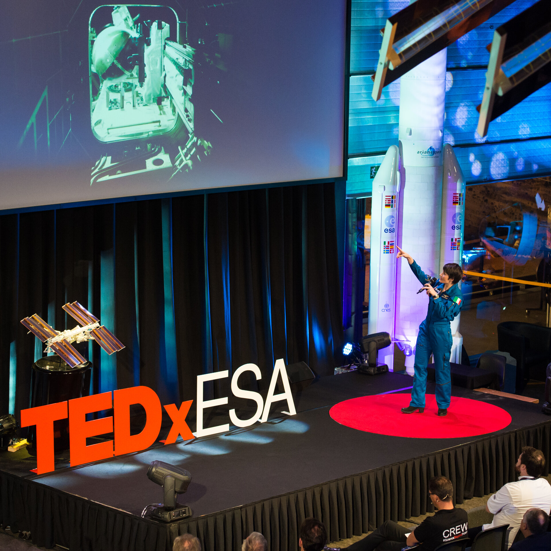 Samantha at TEDxESA