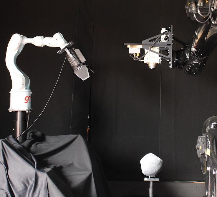 Camera on robot arm
