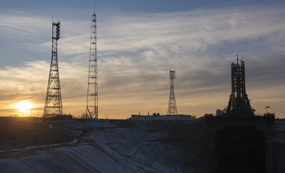Soyuz TMA-19M spacecraft ready for launch