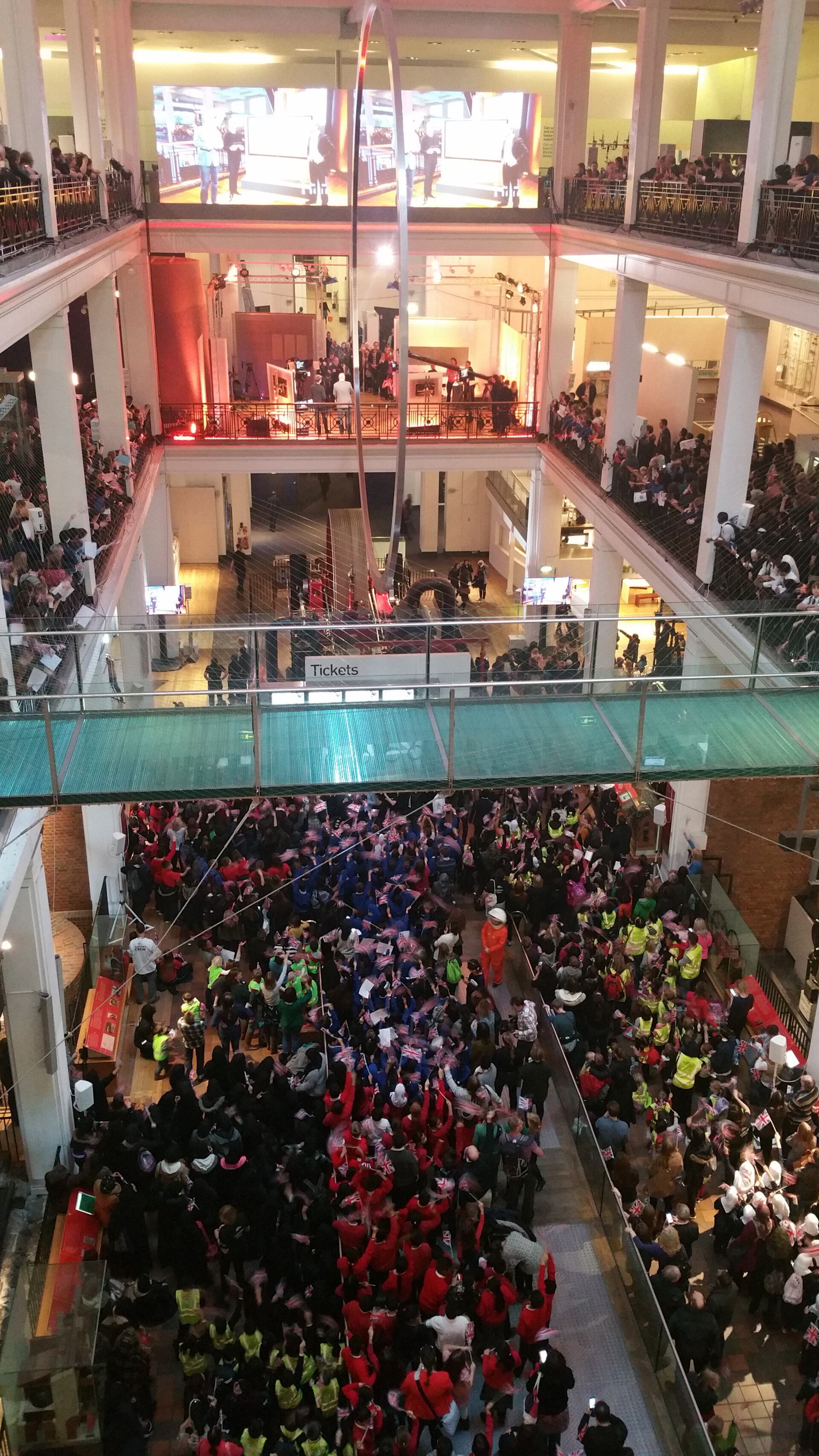 Tim Peake launch event at the London Science Museum