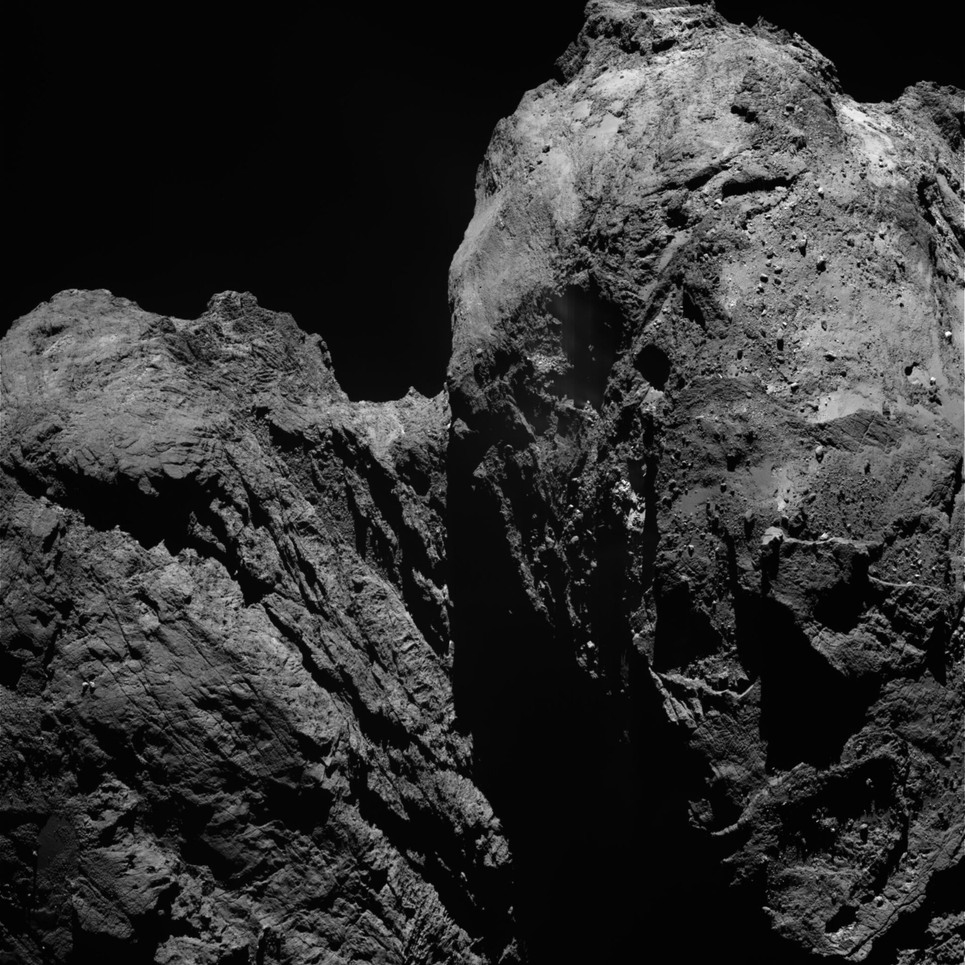 Comet on 27 January 2016 – OSIRIS narrow-angle camera 