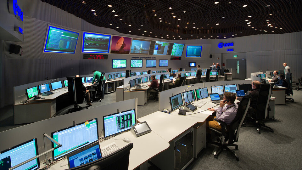 Under control at ESOC