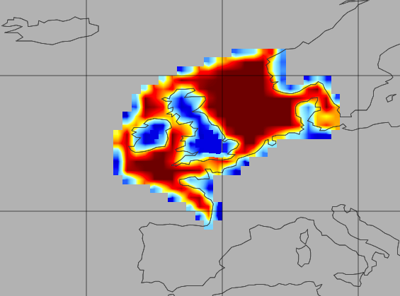 Seas around Europe