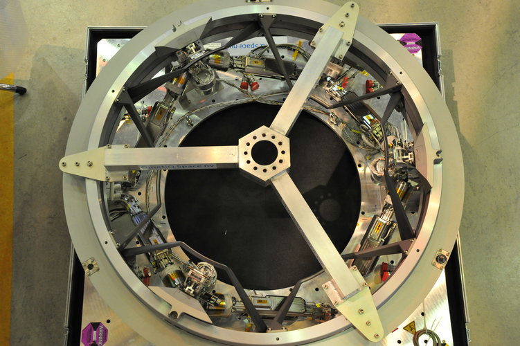 Engineering model of ESA's International Berthing and Docking Mechanism