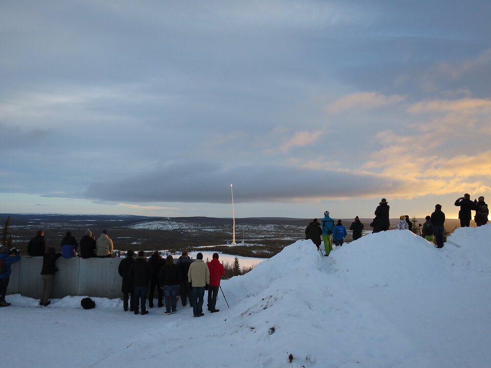 REXUS 19 being successfully launched