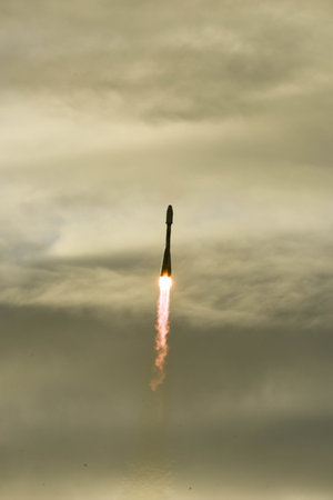 Sentinel-1B lifts off