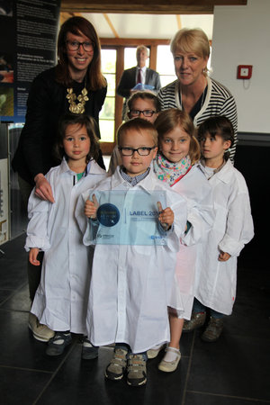 Some of the youngest students attending the event