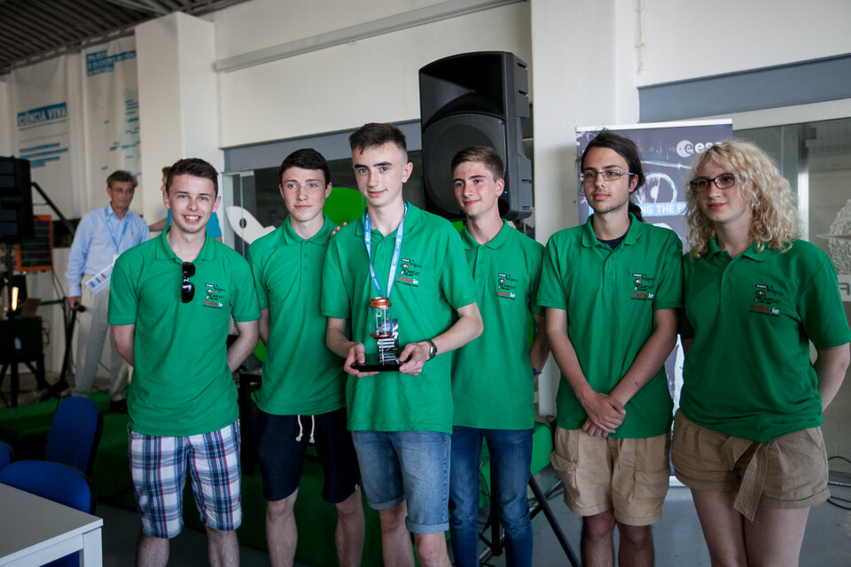 ConfeyCan team from Ireland won 3rd place
