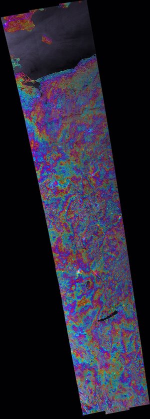 Paired Sentinel-1 interferogram