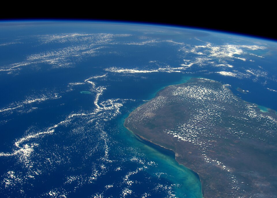 La presqu’île du Yucatan, au Mexique, abrite le lieu de l’impact qui a mis fin à l’existence des dinosaures il y 65 millions d’années