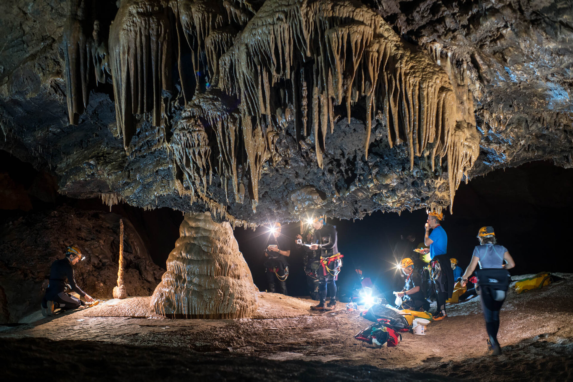 Extraterrestrial-looking cave