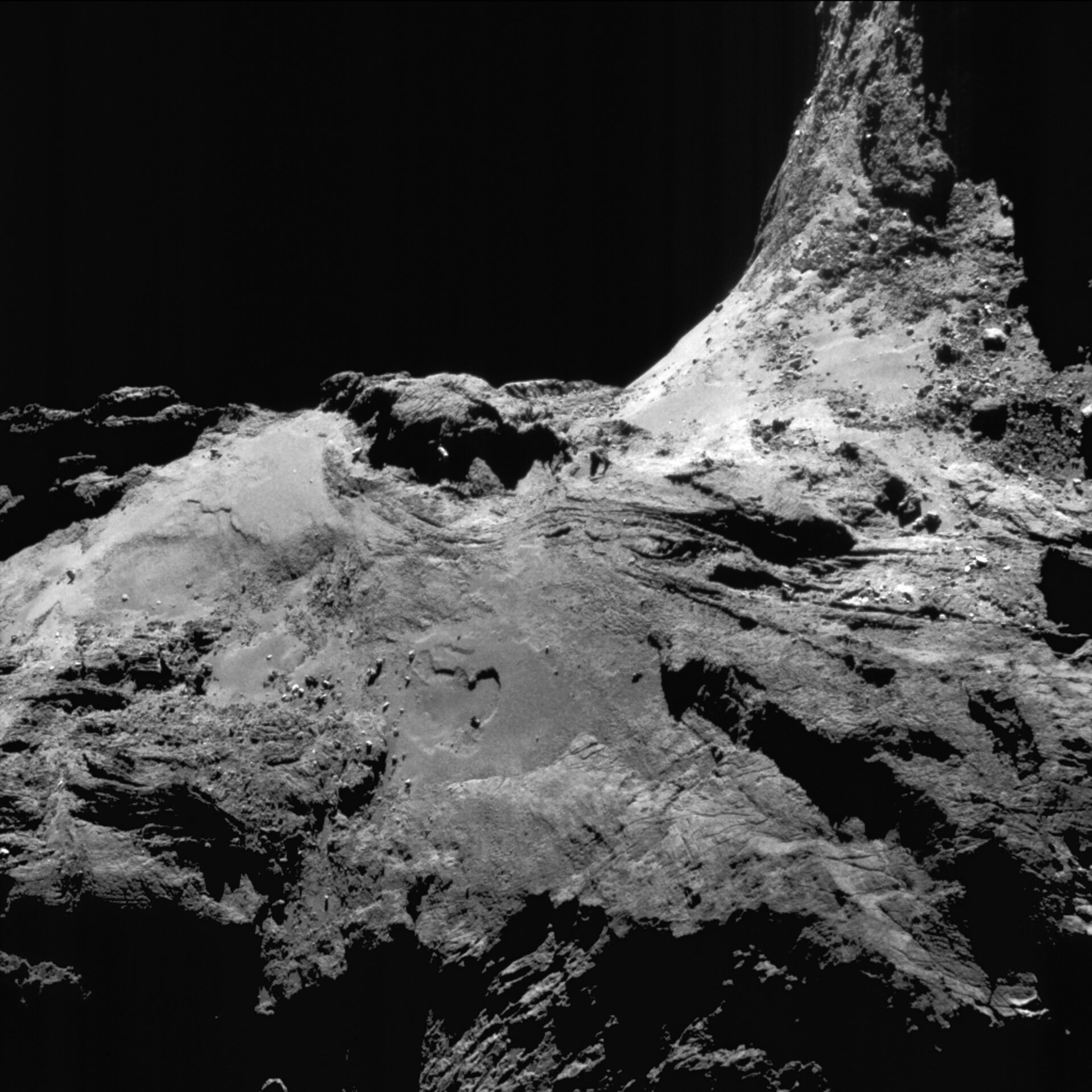 Comet on 25 June 2016 – NavCam 
